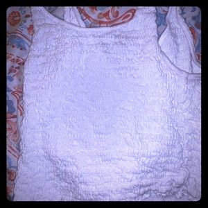 cute white summer tank!!! 🤩🤩SIZE SMALL